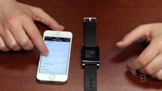 Pebble Smartwatch Appstore HandsOn [upl. by Ihsir]