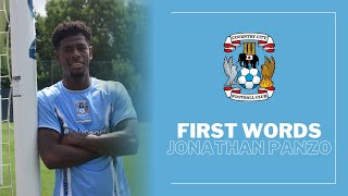 First Words  Jonathan Panzo [upl. by Tolmach]