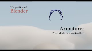 Armaturer Pose Mode och kontrollben [upl. by Jobyna407]