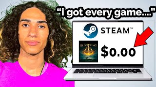 HOW TO GET ANY STEAM GAME FOR FREE Works Instantly NO BS [upl. by Hintze]