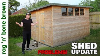 4x Problems With My Handmade Shed One Year Update [upl. by Anital359]