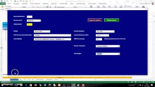 Excel Formulier Invoer Automatiseren Gegevens plus berekenen [upl. by Idmann524]