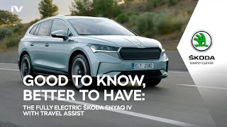 ŠKODA ENYAQ Travel Assist [upl. by Arek539]