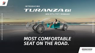 Your Most Comfortable Seat on the Road  Introducing Bridgestone Turanza 6i  20 Second Video [upl. by Ecienaj]