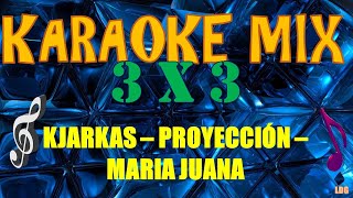 Karaoke Mix Folklore  Kjarkas  Proyección  Maria Juana [upl. by Studner89]