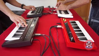 Yamaha Reface Keyboards In Action [upl. by Radley]