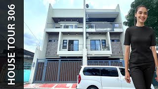 House Tour 306 • Contemporary 4BR Townhouse in Kamuning Quezon City • Presello [upl. by Kaitlyn]