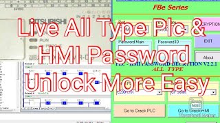 Live All Type Plc amp Hmi Password Unlock hack More Easy Testing Prove Video Using Mitsubishi Plc [upl. by Tacita]