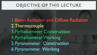 Pyranometer and Pyrheliometer construction and working  Solar Radiation measurements Devices [upl. by Nodnarg]