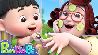 Mommy I Love You  Mothers Day Song  Pandobi Nursery Rhymes amp Kids Songs [upl. by Haibot]