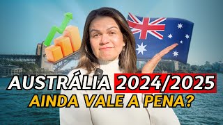 AUSTRÁLIA Vale a pena fazer intercâmbio ou imigrar em 2024 [upl. by Duong301]