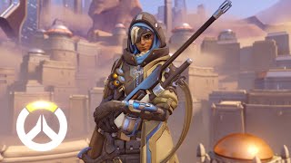 NEW HERO Introducing Ana  Overwatch [upl. by Ynaffik]