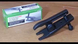 How to Remove a Ball Joint Safely  Harbor Freight Ball Joint Separator Tool Review [upl. by Llecrep793]