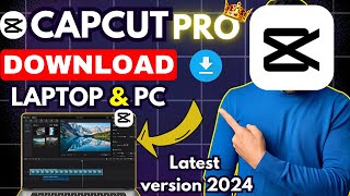 How to download CapCut on PC and Laptop  Best Video Editing Software  CapCut Video Editor For PC [upl. by Eissirk]