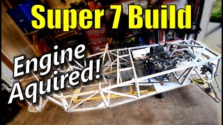 Locost Super 7 Build  Day 2  Engine And Transmission Choice [upl. by Taimi]