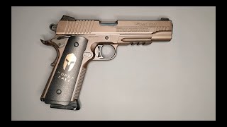 Sig Sauer 1911 quotSpartanquot 45mm CO2 BB Air Pistol [upl. by Jae]