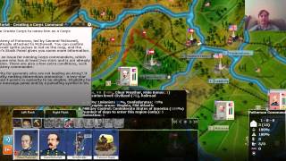 AGEODs Civil War 2  Tutorial Army Corps and Division Command [upl. by Dranreb]