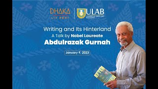 Writing and Its Hinterland A Talk by Nobel Laureate Abdulrazak Gurnah [upl. by Culbertson782]