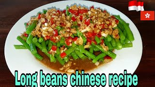 Resep Kacang PanjangMasakan Hongkong sehari hari [upl. by Bern313]