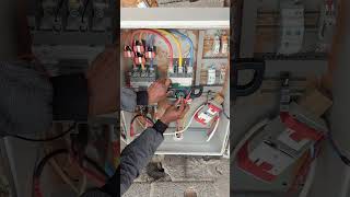 Electrical Panel Wiring  Contactor amp Breaker Installation panelwiring [upl. by Ludwigg]