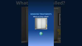 Different Types of Window Treatments  Home Décor Vocabulary LearnEnglish EnglishVocabulary ESL [upl. by Alburga]