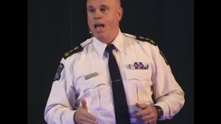 Police Mental Health from selfimprovement to community improvement  JeanMichel Blais  TEDxMSVU [upl. by Nanek]