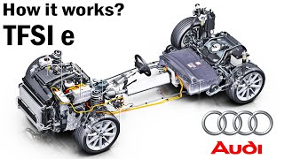 Audi A3 Sportback TFSI e  systemlayout and driving modes explained amp animated [upl. by Ainsworth]