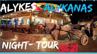 ALYKES ALYKANAS ZANTE August 25 2021 NIGHT TOUR WALK AND DRIVE WITH ME [upl. by Ainos]