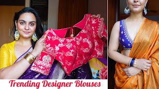 Designer Blouse Haul  Review [upl. by Ann]