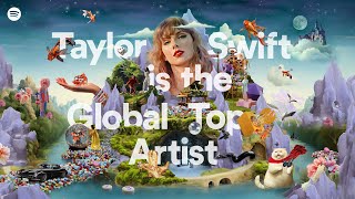 SPOTIFY  2023 Wrapped  Taylor Swift Global Top Artist of the Year [upl. by Politi]