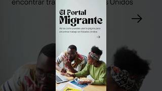 Guía para encontrar empleo en Estados Unidos con el Portal Migrante trabajoenusa eeuu migrar [upl. by Ahsinit]