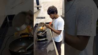 You Will Definitely Relate With This 😂bachelor funny comedy student cooking [upl. by Denoting]