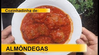 Almôndegas com Molho de Tomate  por Vania Camanzi [upl. by Bove467]