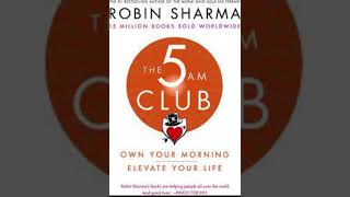 Robin Sharma – The 5 AM Club Audiobook Part 1 [upl. by Eceinaj]