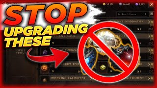 DONT UPGRADE THESE 5 Star Gems  Diablo Immortal [upl. by Erised]