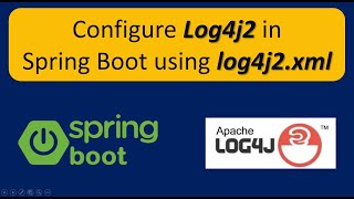 Log4j2 Configuration in Spring Boot StepbyStep Guide with log4j2xml  Spring Boot logging [upl. by Kameko902]