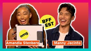 Amandla Stenberg amp Manny Jacinto Take The BFF Test [upl. by Viridi]