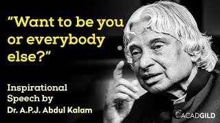 Abdul Kalam Motivational Speech  APJ Abdul Kalam Inspirational Speech  Culture of Excellence [upl. by Ahsaela]