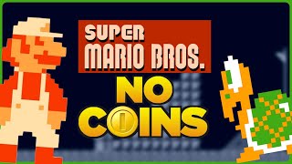 Is it possible to beat Super Mario Bros NES without touching a single coin [upl. by Ralyks612]