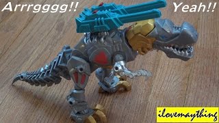 Transformers Unboxing Hero Mashers Transformer Toy Grimlock [upl. by Stanislas]