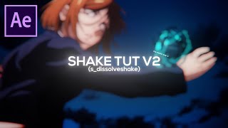 After Effects  sdissolveshake tutorial [upl. by Enelkcaj857]