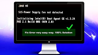 515 Power supply fan not detected  Fix 100 [upl. by Shue922]