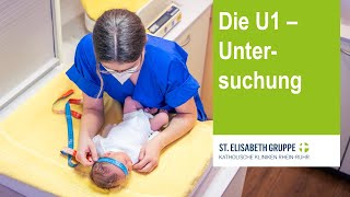 U1 Untersuchung Baby  Die erste Untersuchung nach der Geburt  Marien Hospital Witten [upl. by Atilrep]