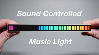 Make Music Alive  RGB Sound Controlled Music Levels Light Unboxing [upl. by Atilef]