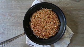 Master Crispy PanFried Noodles [upl. by Zirkle]