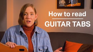 Guitar Tutorial  How To Read Tabs [upl. by Cirek]