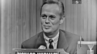 Whats My Line  Richard Widmark Victor Borge panel Jan 31 1954 UPGRADE [upl. by Pitt]