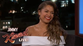 Antonia Thomas on The Good Doctor Scrotal Recall amp Tortoises [upl. by Eetnom]