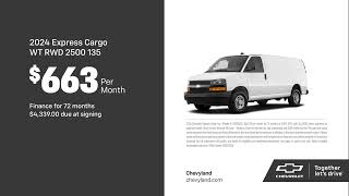 Chevrolet Express Cargo 10312024 4497256 [upl. by Jenesia]