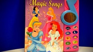 Disney Princess Magic Song Book [upl. by Delphinia]